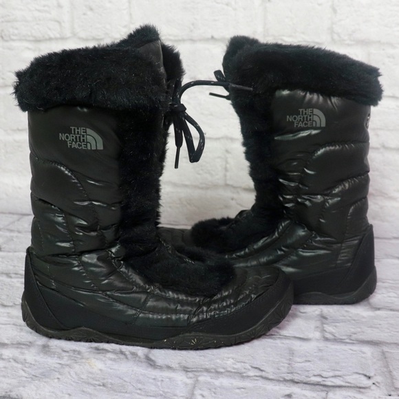 north face fur lined boots